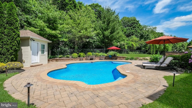 2799 Manion Way, Doylestown, PA 18902 - view of pool featuring a patio and a fenced backyard