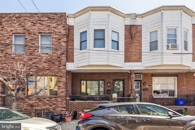 2305 S Croskey St, Philadelphia, PA 19145 - townhome / multi-family property with brick siding and cooling unit