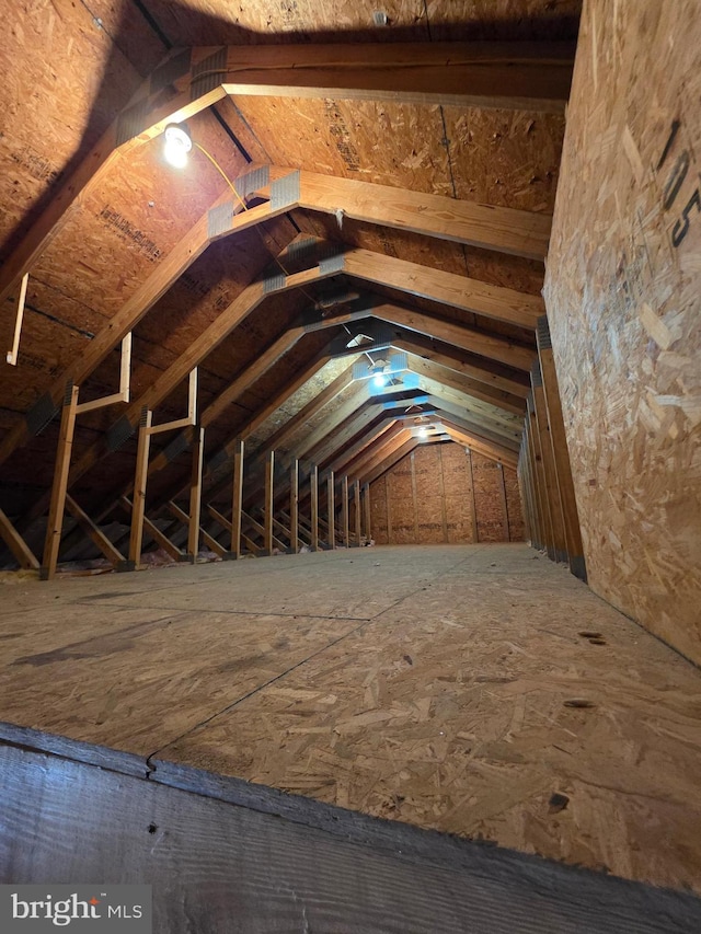 616 Sylvan Pl, Harrisburg, PA 17109 - view of unfinished attic