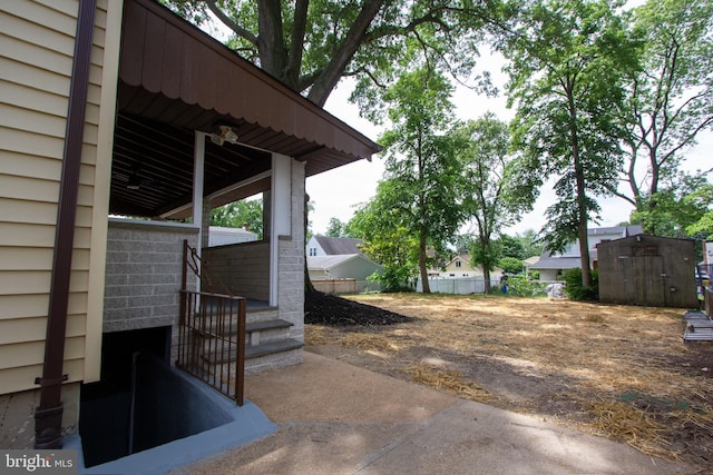 2 Baltimore Ave, Glen Burnie, MD 21061 - view of yard featuring a storage unit