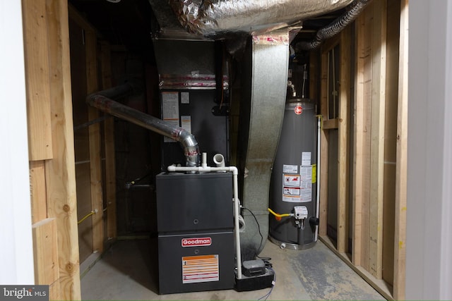 2 Baltimore Ave, Glen Burnie, MD 21061 - utilities with water heater and heating unit