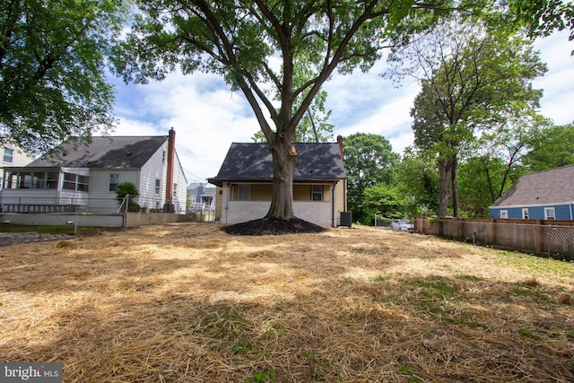 2 Baltimore Ave, Glen Burnie, MD 21061 - back of house with central AC unit