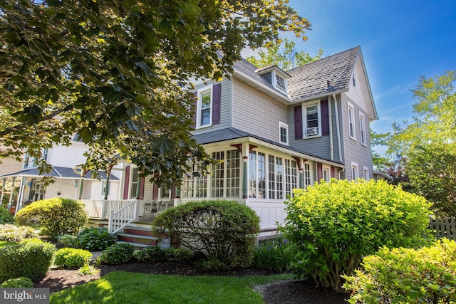 922 8th Ave, Prospect Park, PA 19076 - view of front of home with a sunroom