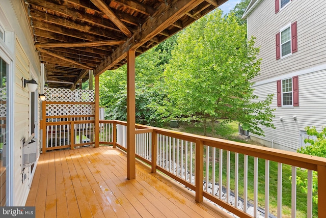 13800 Breezy Ridge Way Unit 101, Woodbridge, VA 22191 - view of deck