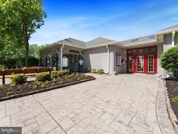 902 Scotswood Ct, Mount Laurel, NJ 08054 - view of front of property with driveway and french doors