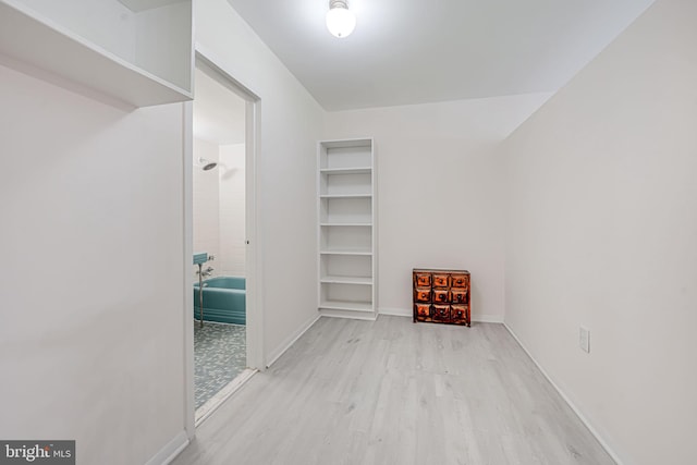 4000 Tunlaw Rd NW Unit 602, Washington, DC 20007 - spare room with light wood-style flooring and baseboards