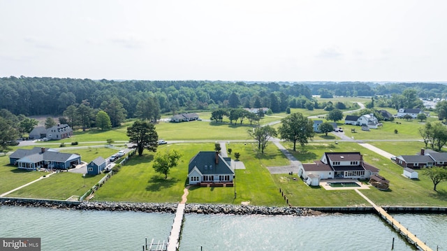 1702 Ferry Point Ct, Trappe, MD 21673 - bird's eye view of a large body of water