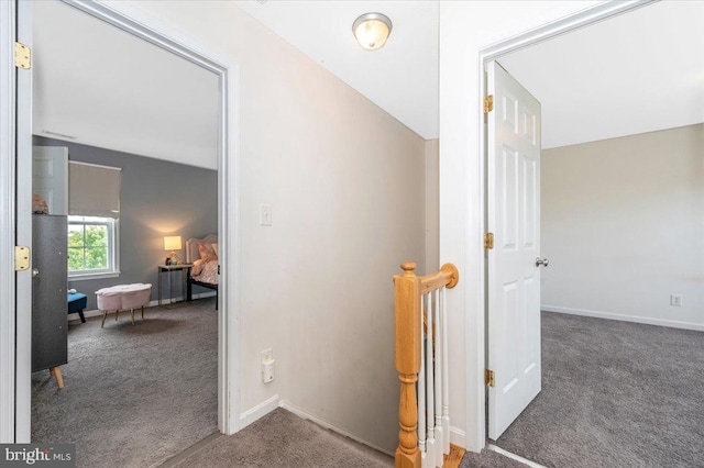186 Brush Dr, Martinsburg, WV 25405 - hall featuring carpet and baseboards