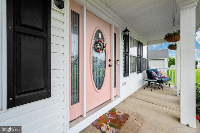 186 Brush Dr, Martinsburg, WV 25405 - entrance to property with covered porch