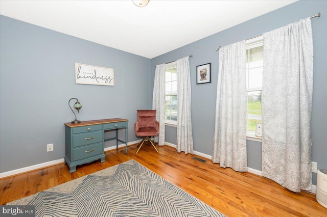 186 Brush Dr, Martinsburg, WV 25405 - living area with wood finished floors and baseboards