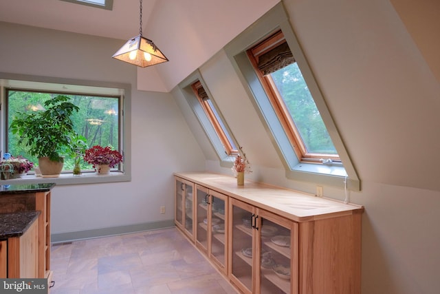 4027 Trego Mountain Rd, Keedysville, MD 21756 - interior space with a skylight and baseboards
