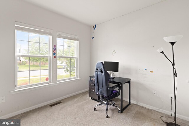 30 Ivy Spring Ln, Fredericksburg, VA 22406 - office area with baseboards and carpet