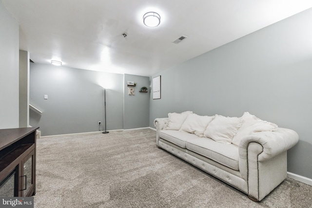 515 Williamsburg Way, King Of Prussia, PA 19406 - living area with carpet flooring and baseboards