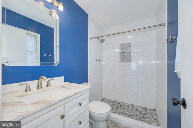 1104 Milroy Ct, Winchester, VA 22601 - bathroom featuring vanity and tiled shower