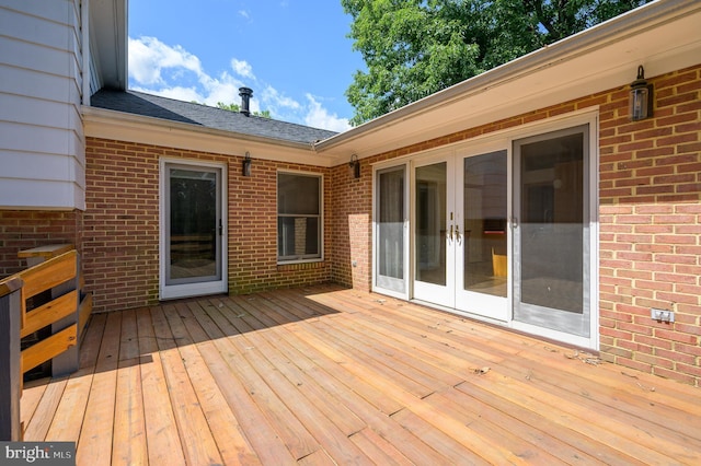 1104 Milroy Ct, Winchester, VA 22601 - deck featuring french doors
