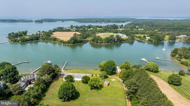 5850 Irish Creek Rd, Royal Oak, MD 21662 - drone / aerial view of a nearby body of water