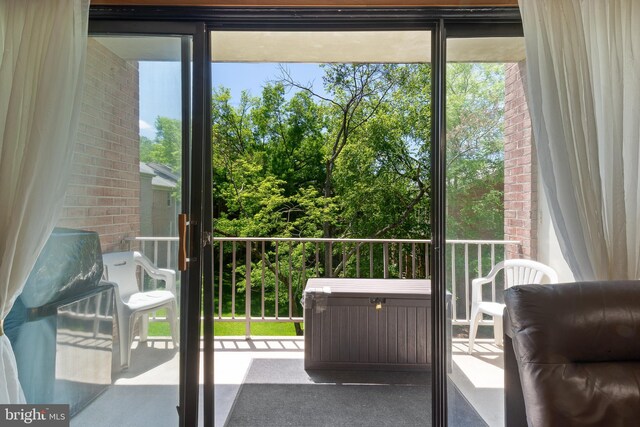 6034 Westchester Park Dr Unit 202, College Park, MD 20740 - view of balcony