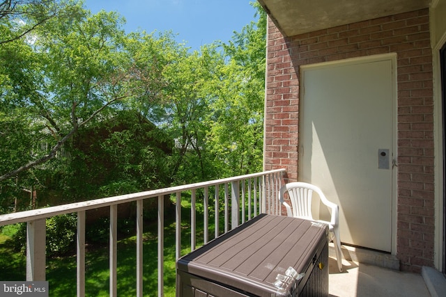 6034 Westchester Park Dr Unit 202, College Park, MD 20740 - view of balcony
