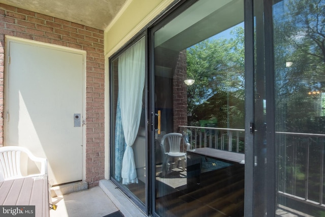 6034 Westchester Park Dr Unit 202, College Park, MD 20740 - view of balcony