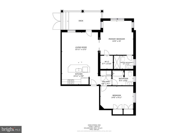 1419 Clifton St NW Unit 101, Washington, DC 20009 - room layout