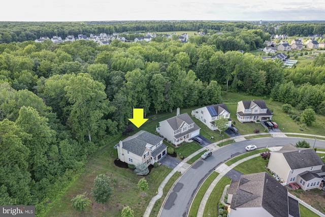 857 Barcelona St, Townsend, DE 19734 - view of property location with nearby suburban area and a heavily wooded area