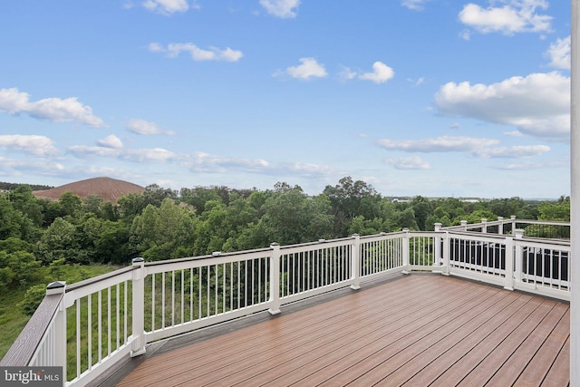 20677 Erskine Ter, Ashburn, VA 20147 - deck with a view of trees