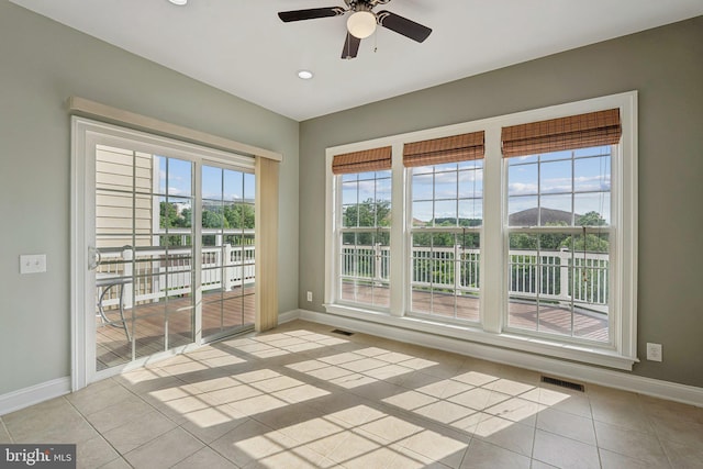 20677 Erskine Ter, Ashburn, VA 20147 - spare room featuring baseboards, light tile patterned flooring, and recessed lighting