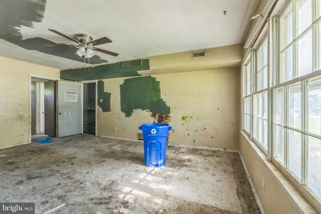 116 Layton Dr, New Castle, DE 19720 - empty room featuring a ceiling fan and baseboards