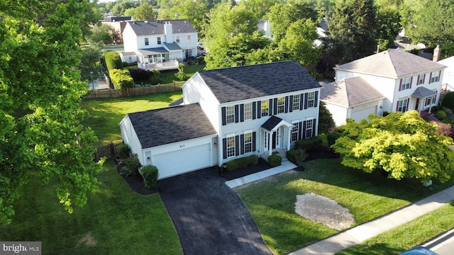 813 Pointer Ridge Dr, Gaithersburg, MD 20878 - aerial view of residential area