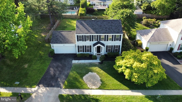 813 Pointer Ridge Dr, Gaithersburg, MD 20878 - view from above of property