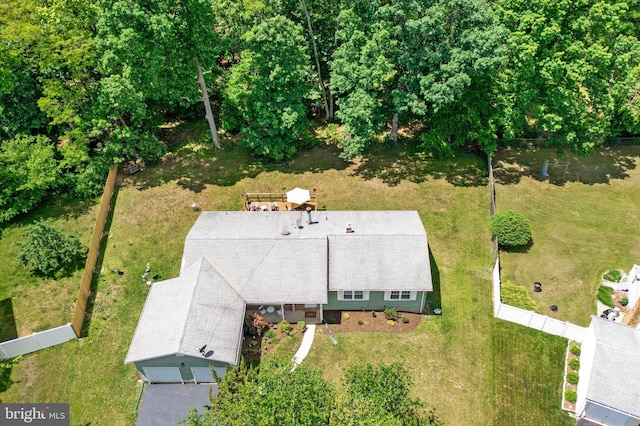 8 Crestwood Dr, Hamilton, NJ 08690 - view from above of property