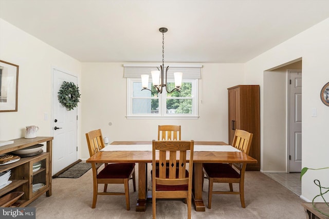 8 Crestwood Dr, Hamilton, NJ 08690 - dining room with a chandelier and light colored carpet