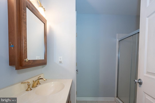 5330 Birney Hwy, Aston, PA 19014 - full bathroom with vanity and a stall shower