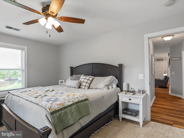 108 Timberlake Ter Unit 7, Stephens City, VA 22655 - bedroom with ceiling fan and baseboards