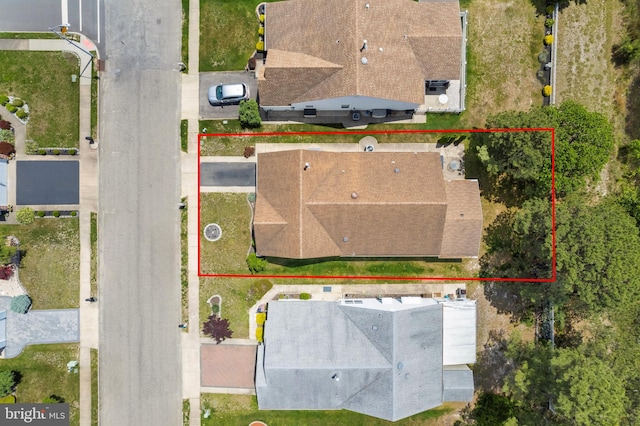 53 Stockport Dr, Toms River, NJ 08757 - aerial view of property's location featuring property parcel outlined