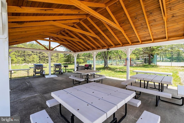 53 Stockport Dr, Toms River, NJ 08757 - view of patio / terrace featuring a grill