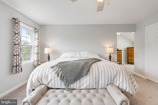 8314 Graceway Dr, Lorton, VA 22079 - bedroom with carpet flooring, baseboards, and a ceiling fan