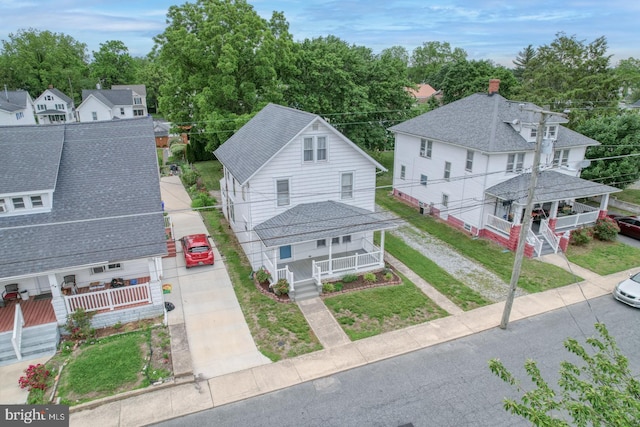 12 W Mispillion St, Harrington, DE 19952 - aerial view of property and surrounding area