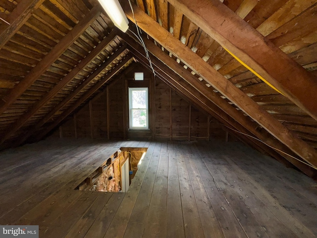 12 W Mispillion St, Harrington, DE 19952 - view of attic