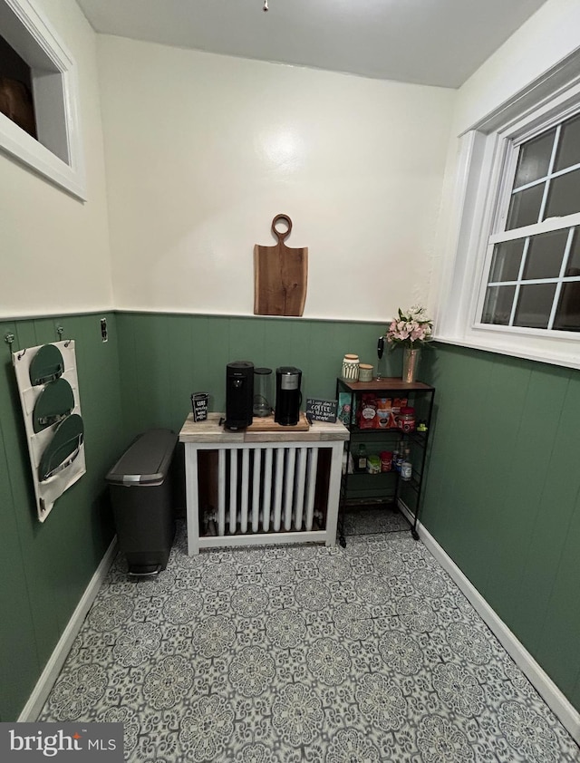 1614 Pine St, Norristown, PA 19401 - office featuring wainscoting and baseboards