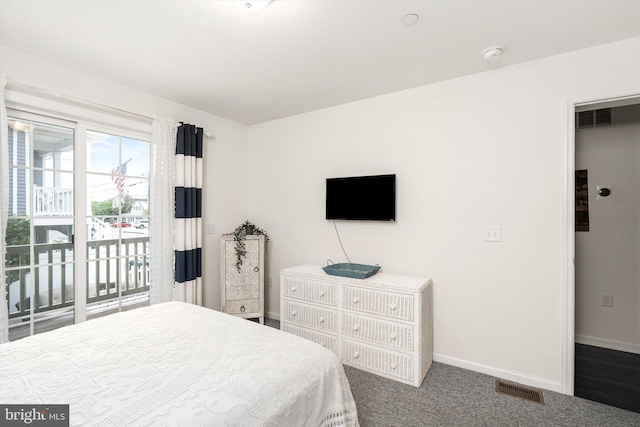2033 Rte 35 N Unit B- N, Seaside Heights, NJ 08751 - bedroom with access to outside, baseboards, and carpet floors