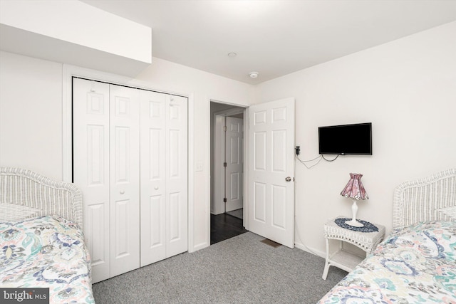 2033 Rte 35 N Unit B- N, Seaside Heights, NJ 08751 - bedroom featuring carpet floors, a closet, and baseboards