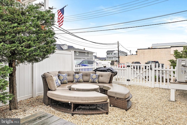 2033 Rte 35 N Unit B- N, Seaside Heights, NJ 08751 - view of patio with a gate