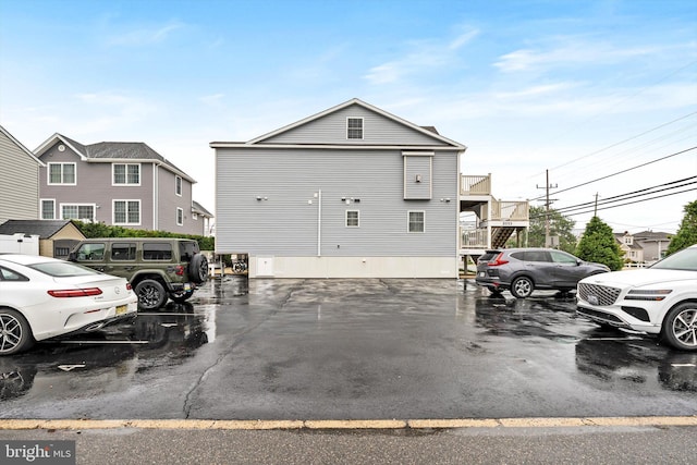 2033 Rte 35 N Unit B- N, Seaside Heights, NJ 08751 - view of side of property featuring uncovered parking