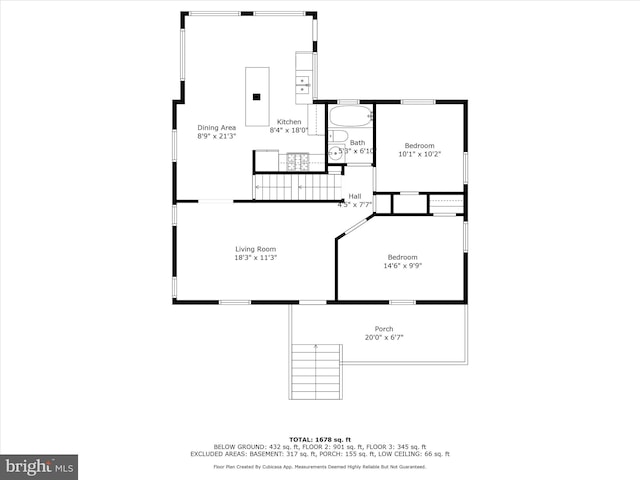 3912 13th St S, Arlington, VA 22204 - property floor plan