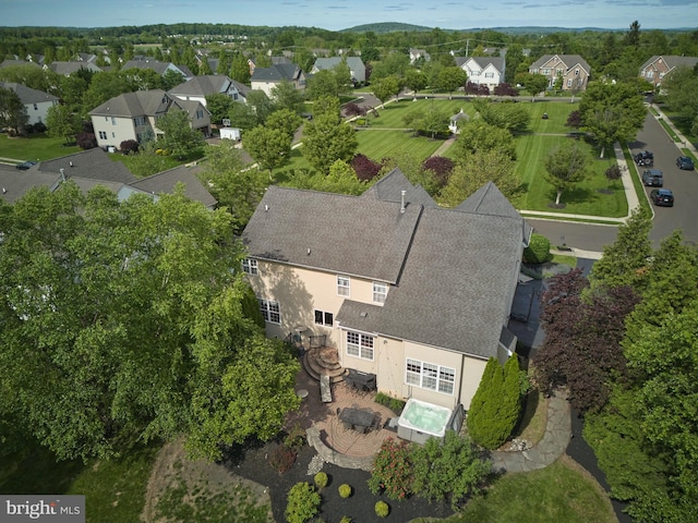 2056 Derbyshire Rd, Furlong, PA 18925 - aerial view of property and surrounding area featuring nearby suburban area
