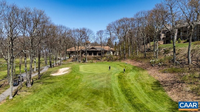 2070 Stone Rdg, Condos, Wintergreen, VA 22967 - view of yard featuring view of golf course
