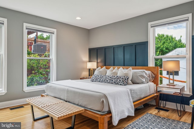 403 S Alder St, Philadelphia, PA 19147 - bedroom featuring wood finished floors and recessed lighting