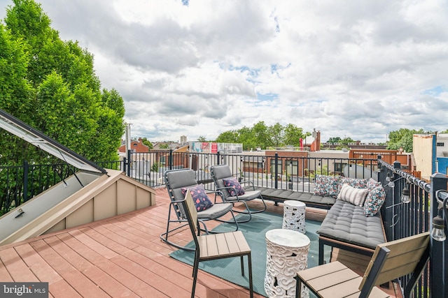 403 S Alder St, Philadelphia, PA 19147 - view of wooden deck