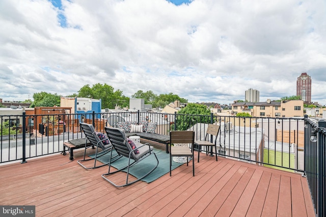 403 S Alder St, Philadelphia, PA 19147 - view of wooden deck